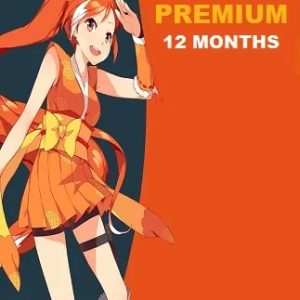 Crunchyroll Premium 12 Months Subscription Key: Fan (UK Code)