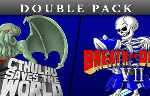 Cthulhu Saves the World & Breath of Death VII Double Pack Steam Key