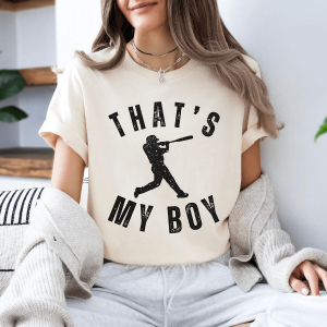 Custom Baseball Mom Shirt Personalized Gift Tee
