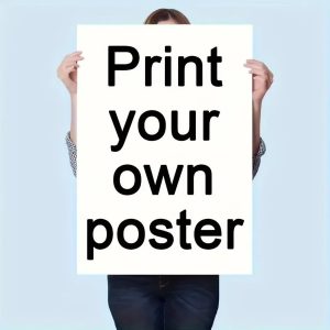 Custom Canvas Printing Personalized Photo Posters for Home Decor