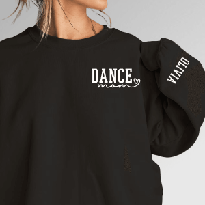 Custom Dance Mom Shirt Personalized Hoodie Sweatshirt Ballet Mom Gift