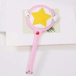 Cute Anime Star Magic Wand Card Holder