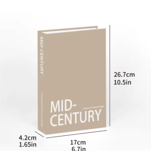 Decorative Fake Book Set - 3pcs Minimalist Simulation Books for Home Styling