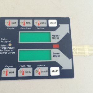 Dexter Dryer Touch Pad Control Panel Replacement, Stack Dryer Keypad