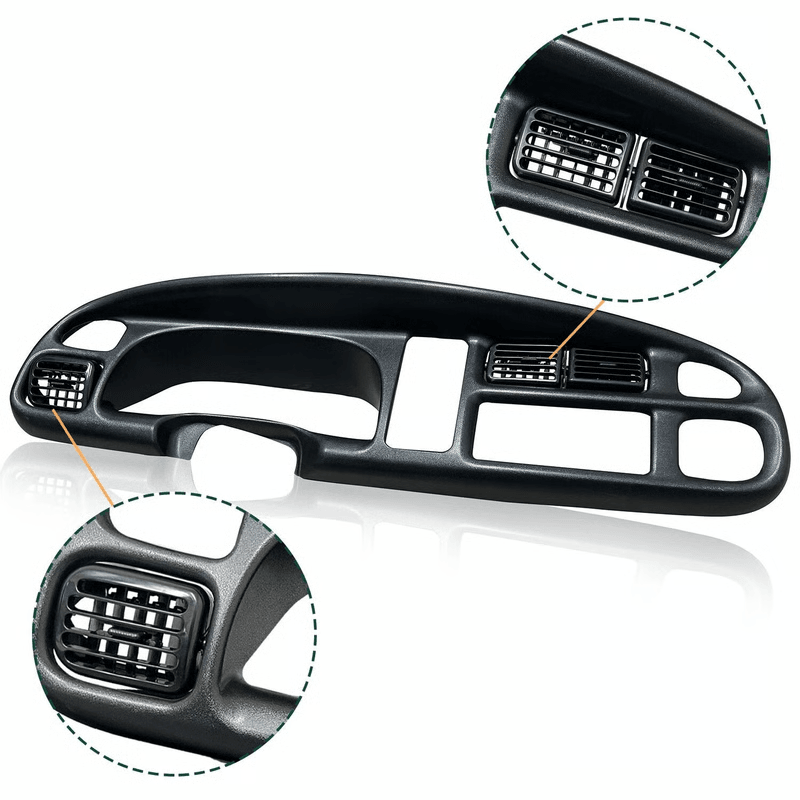 Dodge Ram Dash Bezel with Vents for Factory-Style Interior Restoration