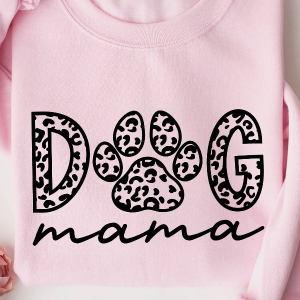 Dog Mama Sweatshirt - Cozy Dog Mom Sweatshirt, Perfect Gift for Dog Lovers