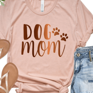 Dog Mom Shirt - Happy Mother's Day Shirt, Best Mom Gift for Dog Moms, Trendy Mom Tee