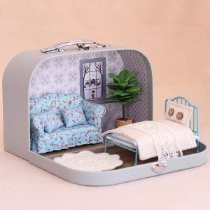 Dollhouse Furniture Miniature Set - High-Definition Simulated Architectural Sculpture