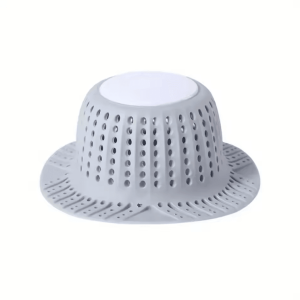 DrainGuard Silicone Hair Catcher & Collapsible Drain Protector