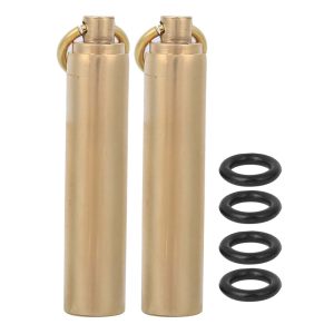 EDC Container, With Rings Waterproof Container for Hiking Activities