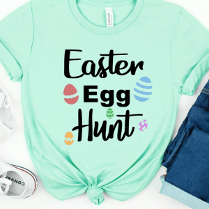 Easter Egg Hunt Shirt - Cute Easter Day Shirt, Perfect Women's Gift for Easter