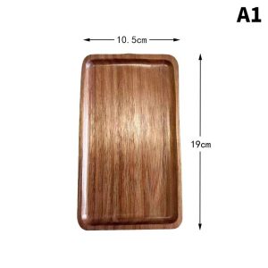 Elegant Solid Wood Japanese Dessert & Snack Serving Tray