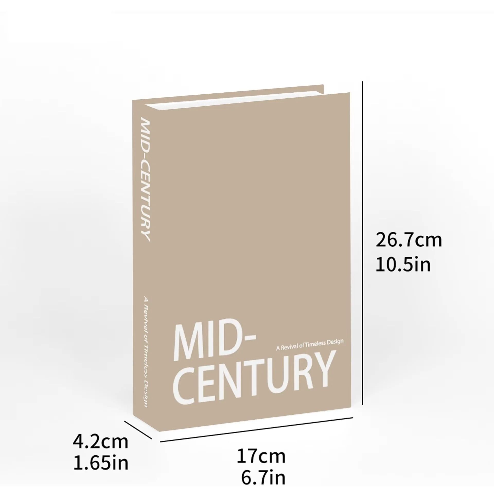 Exquisite Architectural Simulation Decorative Book Trio