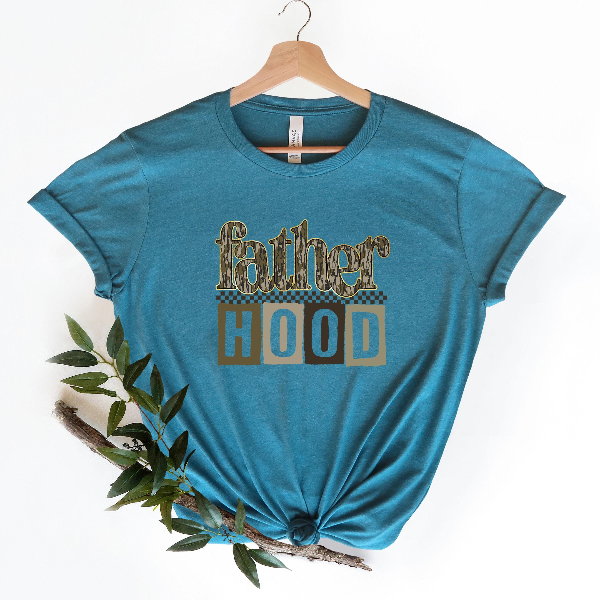 Fatherhood Shirt Rustic Retro Dad Life Tee Gift