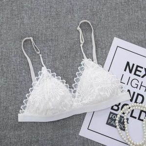 Floral Lace Ultra-Thin Wireless Bralette