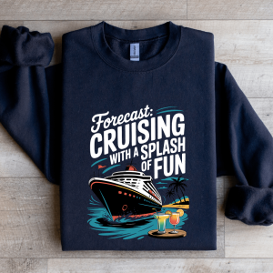 Forecast Cruising With A Splash Of Fun Sweatshirt