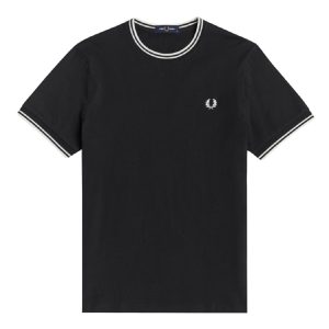 Fred Perry T-shirts and Polos Black