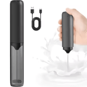 FrothPro Smart USB-C Electric Milk Frother with Silent Whisk Technology