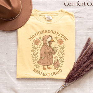 Funny Mom Comfort Colors Shirt - Retro Motherhood Tee