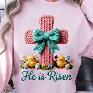 He Is Risen Shirt, Easter Christian T-Shirt, Resurrection Sunday Tee