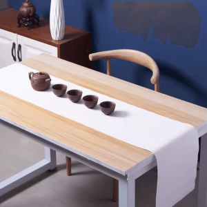 Heat-Resistant Woven PVC Table Runner - Durable PVC table runner for Easy-Clean Dining & Modern Decor