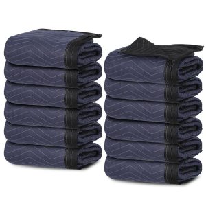 Heavy Duty Moving Blankets Furniture Moving Pads for Shipping Storage Protection