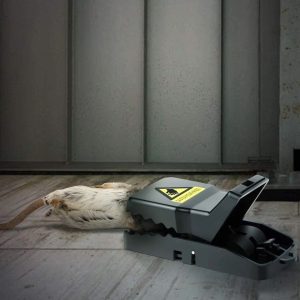 Heavy Duty Reusable Mouse Trap Powerful Snap Rat Trap Indoor Outdoor Rodent Control