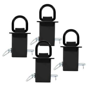 Heavy Duty Stake Pocket D Rings Removable Tie Down Rings for Utility Trailers