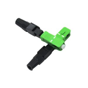 High-Speed SC/APC Fiber Optic Quick Connector Kit Single Mode FTTH Fast Install
