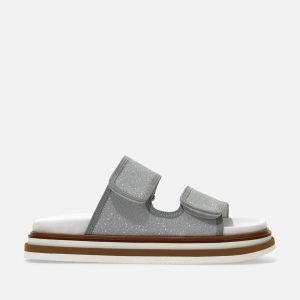 Hogan Sandals Silver