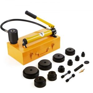 Hydraulic Knockout Punch Kit for Conduit Hole Cutting Metal Punch Tool Set