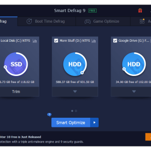 IObit Smart Defrag 9 Key (1 Year / 3 PCs)