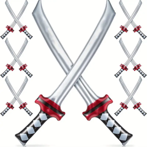 Inflatable Samurai Sword Toy Safe inflatable ninja sword for Kids Cosplay and Parties