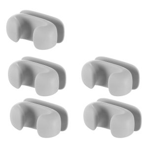 Kitchen Wall-Mounted Cooker Spoon Shelf Rice Spoon Holder Silicone Storage Rack