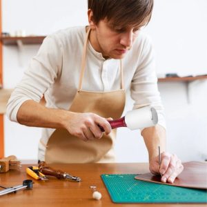 Leather Craft Hammer Premium Leather Carving Mallet for DIY Leatherworking & Sewing Projects