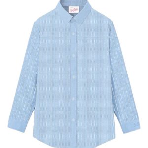 MC2 Saint Barth Shirts Clear Blue