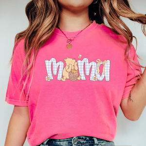 Mama Shirt Floral Cute Mom Graphic Tee Mothers Day Gift Trendy Outfit