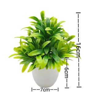 Mini Bonsai Decor Artificial Potted Plant for Desk and Table Styling