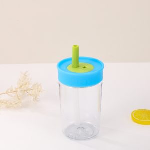 Mini Portable Straw Cup Cute Reusable Coffee Cup for Daily Sips
