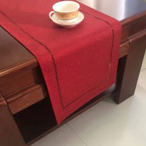 Modern Linen Table Runner Minimalist Dining Table Decor for Kitchen and Home