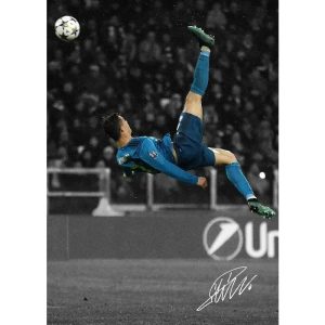 Modern Soccer Player Canvas Poster - Football Portrait Wall Art for Home Decor