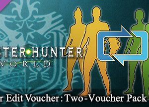 Monster Hunter: World - Character Edit Voucher: Two-Voucher Pack Steam Key