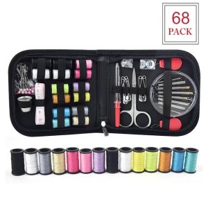 Multi-Function Sewing Box Kit for Quilting, Stitching, Embroidery & Thread Accessories Complete Sewing Set