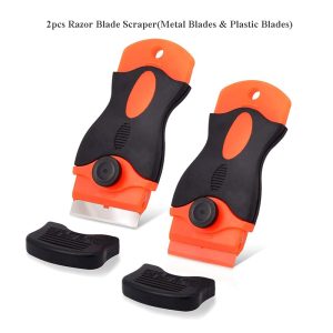 Multi-Purpose Paint Scraper, Mini Razor Blade Scraper, Cleaning Tool for Scraping Stickers