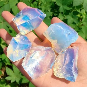 Natural Opal Rough Stones for Reiki Healing and Home Decor