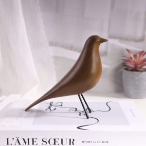 Nordic Minimalist Bird Sculpture Modern Resin Home Decor Ornament