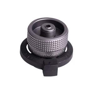 Outdoor Camping Stove Adapter with Auto-Off Safety Valve