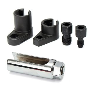Oxygen Sensor Socket Set with Thread Chasers for O2 Sensor Removal
