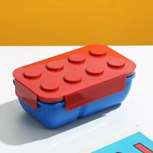 Playful Building Block Stackable Bento Box