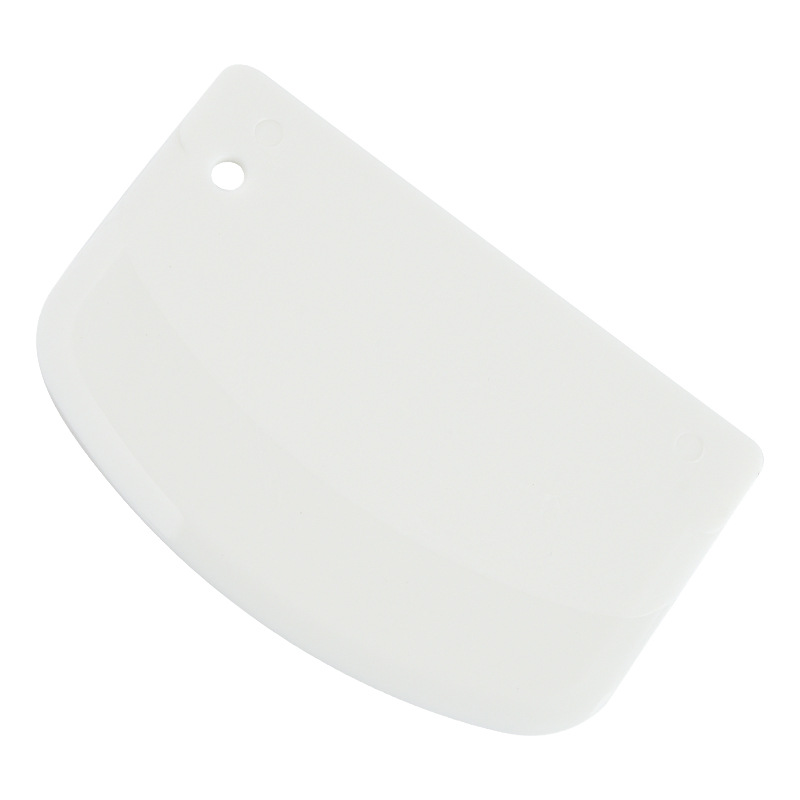 Polychrome Plastic Scraper, Cake Cream Scraper, Dough Cutting Knife, Kitchen DIY Tools, Baking Tools